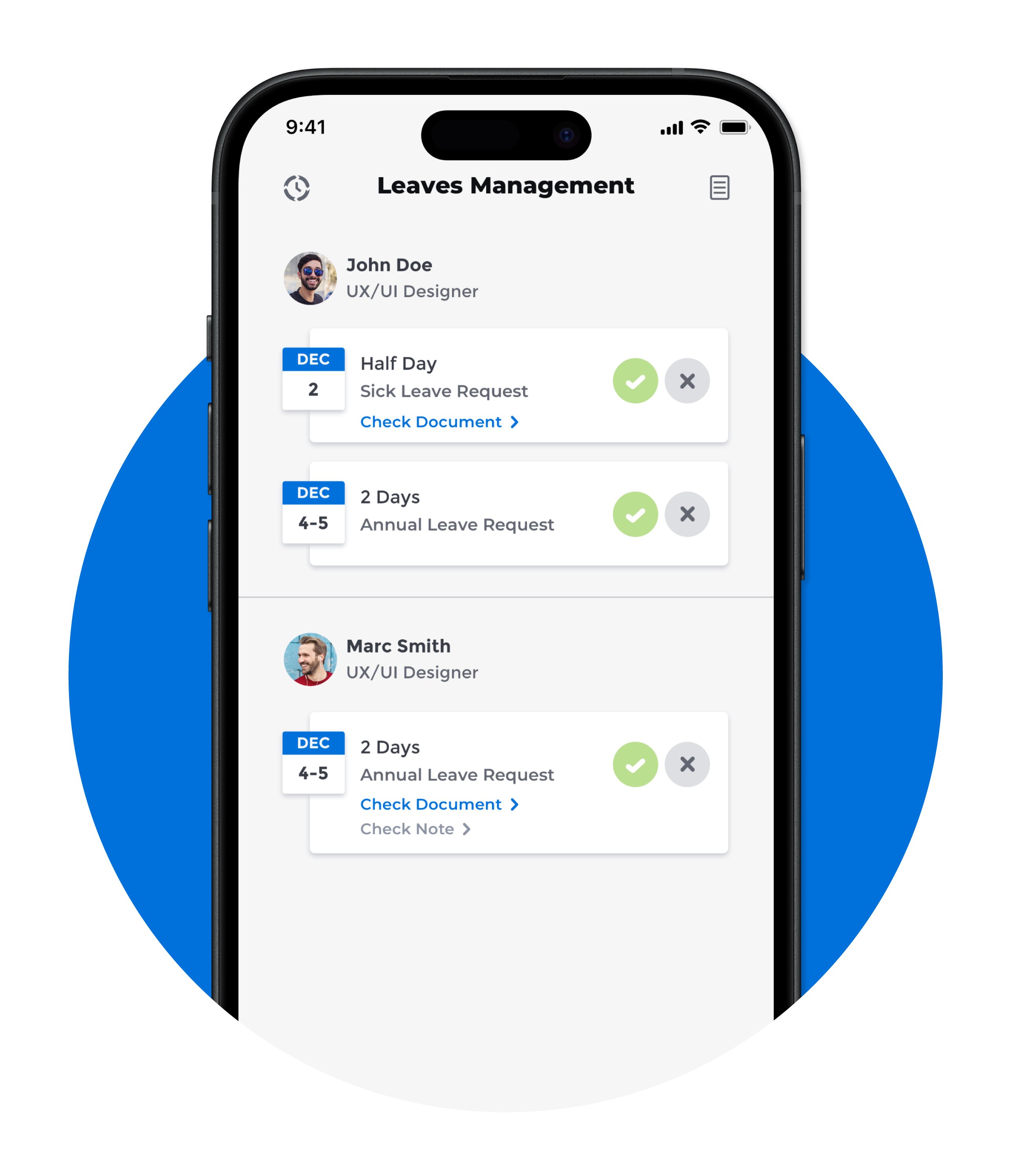 Everything you need to manage absences properly!